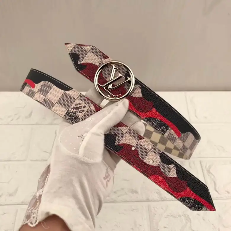 LV Belt 34mmX95-110cm 7D06